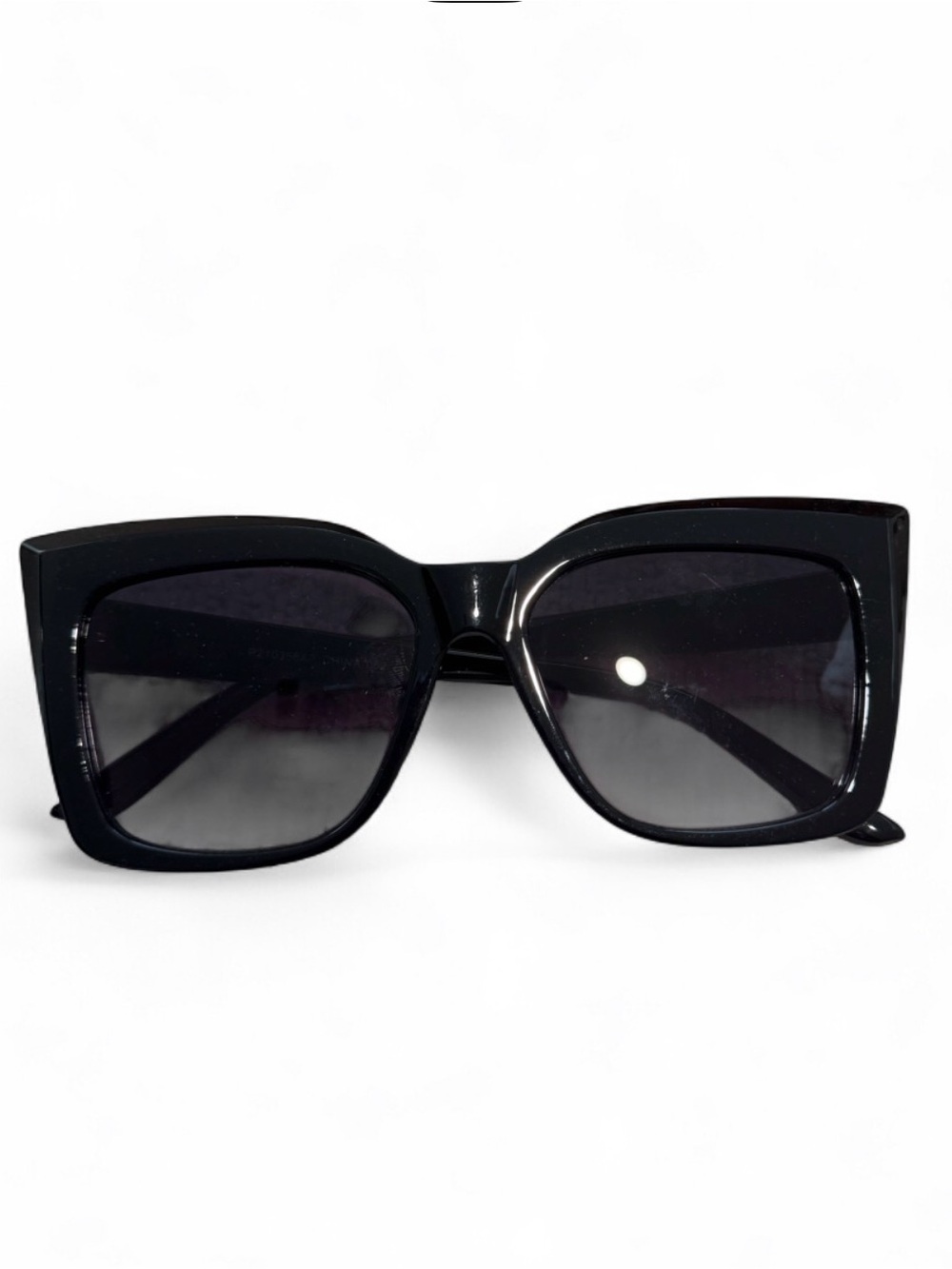 Fashion Nova Black Oversized Square Women's Sunglasses
